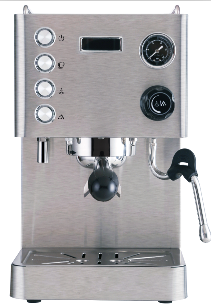 Argent inoxydable CRM3007D 15bar de machine de café de ménage de Stee