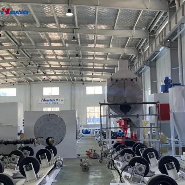 Automatic 3lpe 2lpe Fbe Liquid Powder Epoxy Coating Production Line for Steel Pipes