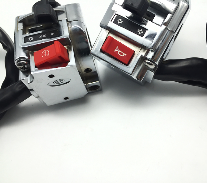 HJ Wing Handle Switch Plastic standard size Motorcycle Hand Control Switch