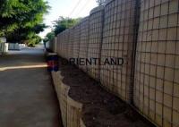 La terre a abrité le système de barrière de bastion de Hesco d'alliage d'aluminium de zinc 4mm