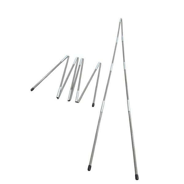 FRP Fiberglass Camping Tent Support Pole Pultruded Tube Lightweight Outdoor