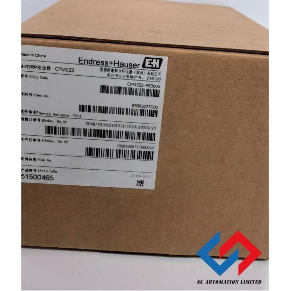 Endress Hauser PH/ORP Transmitter Liquisys CPM223 With Hart Communication 0.775 Kilogram