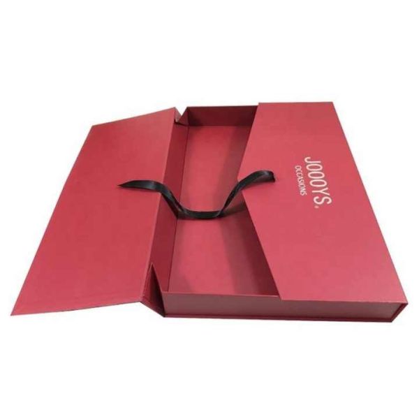 Горячая продажа двойной двери складной бумажной упаковочной коробки с магнитным закрытием картонная складная подарка