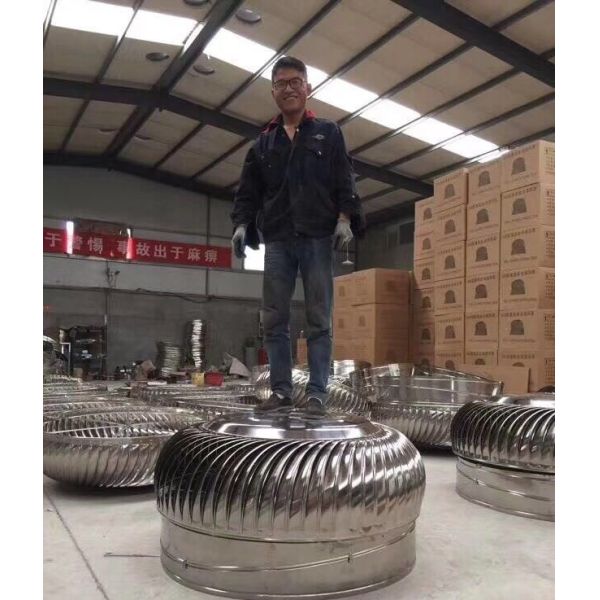 Ahorro de energía ventilador de flujo axial de pared accionado por aire sin tensión para industrial