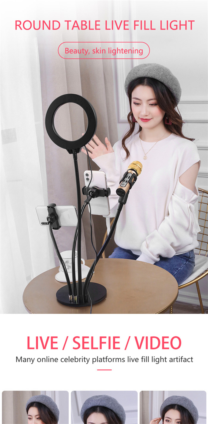 Крытый свет заполнения красоты дюйма 6000K кронштейна 6 шеи лебедя