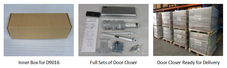 Ferme-porte extérieur installé par frais généraux, ferme-porte résistant supplémentaire pour des portes de fer