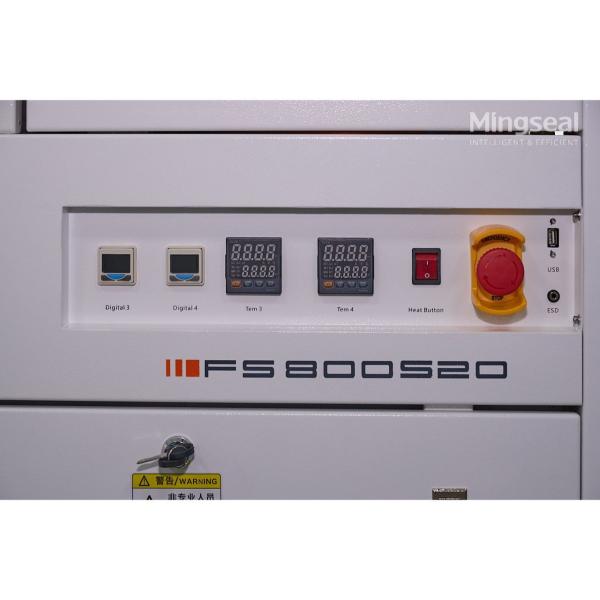 Floor Standing Adhesive Dispensing Machine 2150 X 800mm Hot Melt Dispensing Equipment