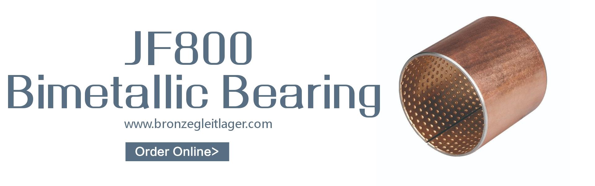 JF 800 Bimetallic Bearing Bimetal Bushings