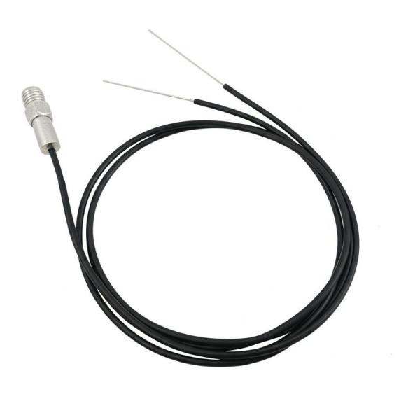 Sensor de temperatura NTC con material de carcasa TPE plástico con valor de resistencia R25C 10KΩ±2%