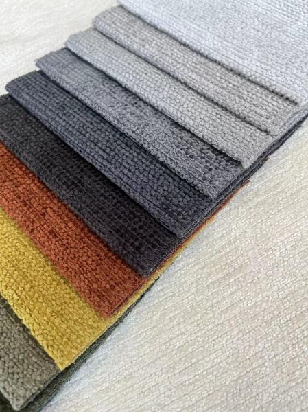 100% Polyester Chenille Woven Fabric Machine Washable For Sofa Cushion