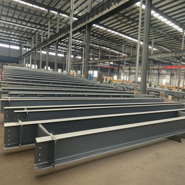 Galvanized Steel Structure Warehouse with Sa 2.5 Shot Blasting Level and European S235 & S355 Material Grade