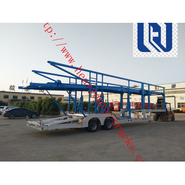 Bulk Cement Semi Trailer car transport