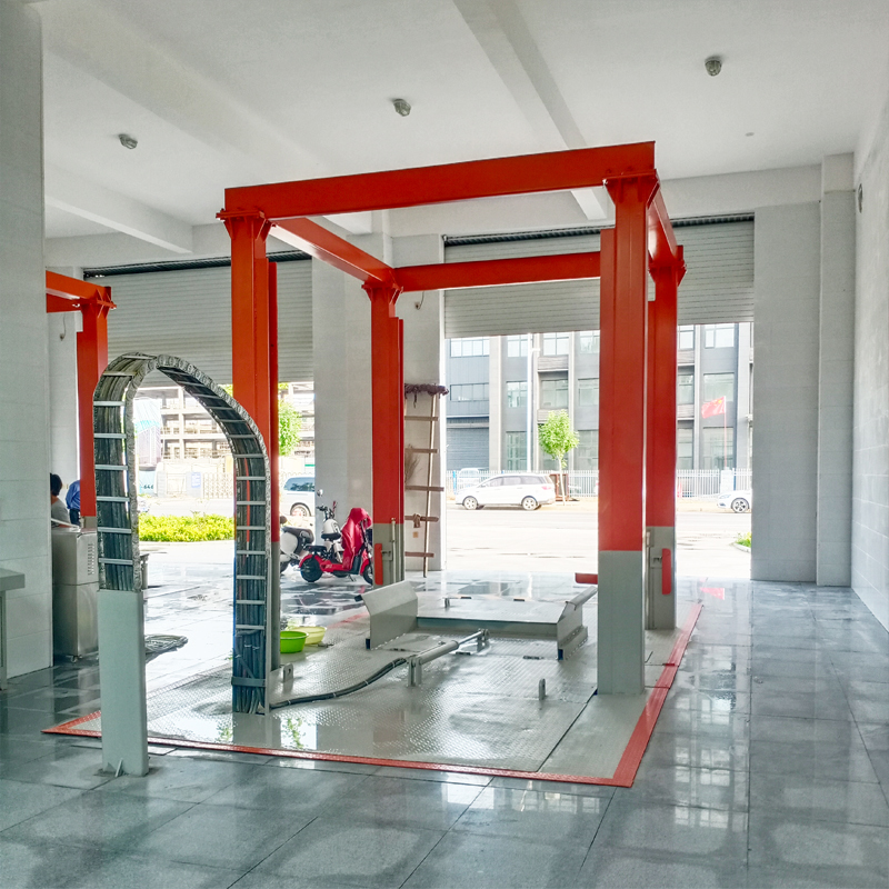 Station‑Type Waste Compression Equipment , Municipal Solid Waste Compacting Machine for Garbage Treatment Plant