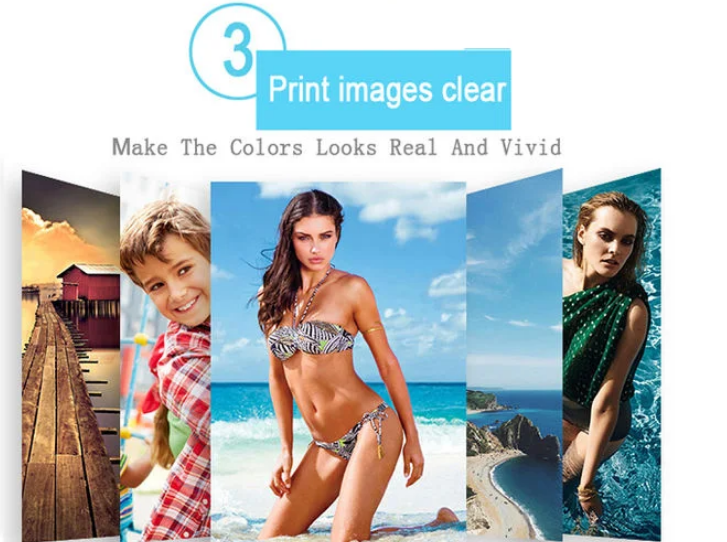 Цифровая печать 260 грамм 65 метров Rc чернила печать глянцевая минилабораторная фотобумага рулон