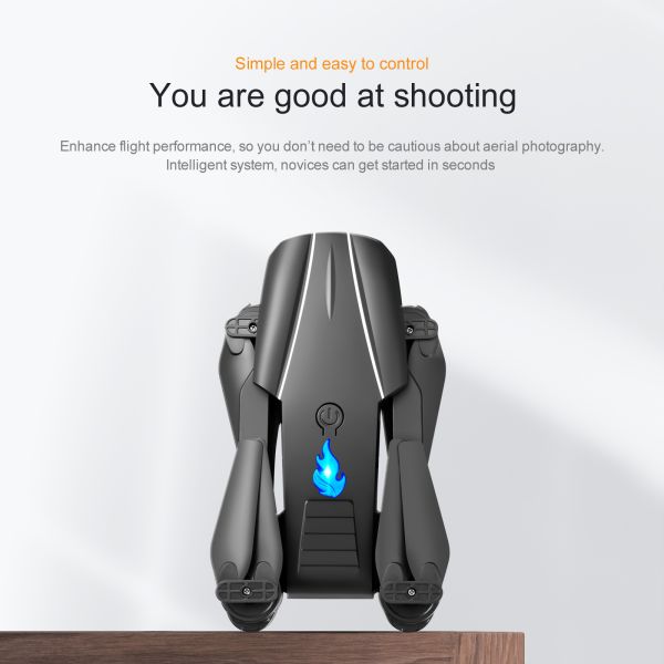 GPS Drone S85 HD4K Dual-camera Anti-collision Obstacle Avoidance 4-axis Folding Remote Control Aircraft
