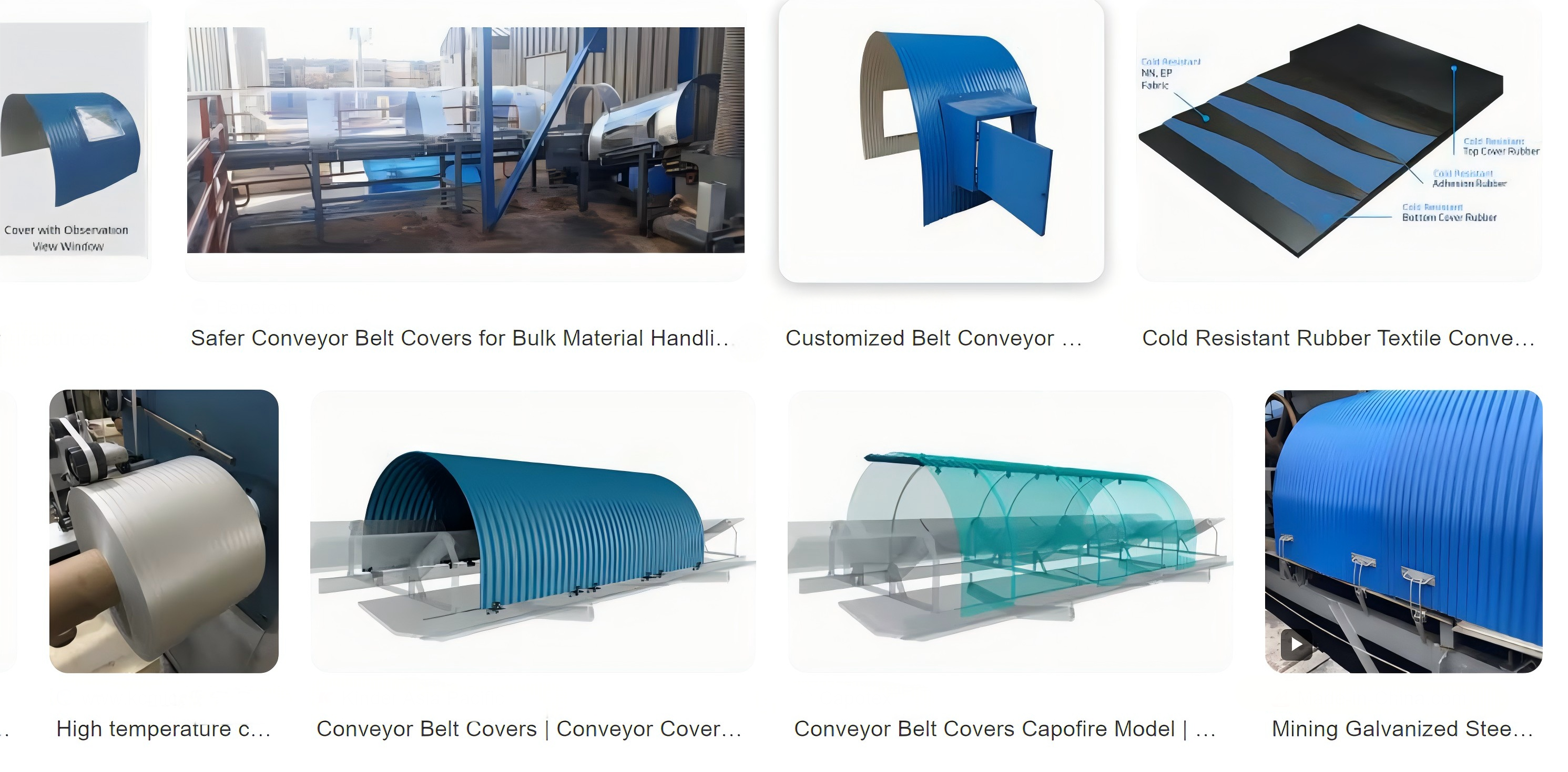 Высокотемпературная изоляция из листов мики для покрытия конвейерных ремней Тепловые барьеры