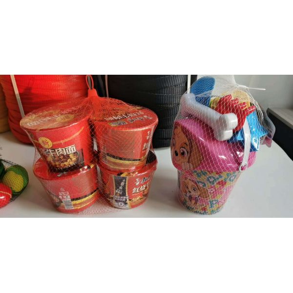 сумка пластиковой сетки RoHS отверстия 150mm упаковывая для овоща