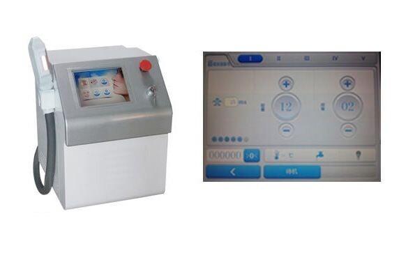 Table top IPL speckle removal machine