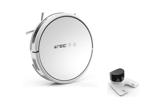 Sweep And Mop 2 In 1 Robot Vacuum Cleaners , Quiet Operation Automatic Sweeper Robot