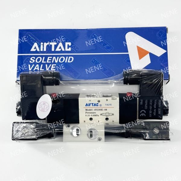 4V330C-10 Aluminum Alloy AIRTAC Solenoid Valve For Pneumatic Machinery And Equipment