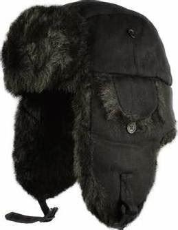 Seaman Winter Wool Winter Hat Trapper Bomber Ear Flaps / Strings Buckle Closure