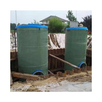 Integrated Pre Embedded Prefabricated Pump Station Water Treatment Energy Saving