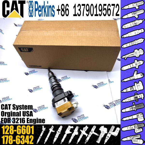 Injecteur de carburant du moteur de la pelle 10r-0782 178-6342 3216 Injecteur de carburant 1286601 128-6601