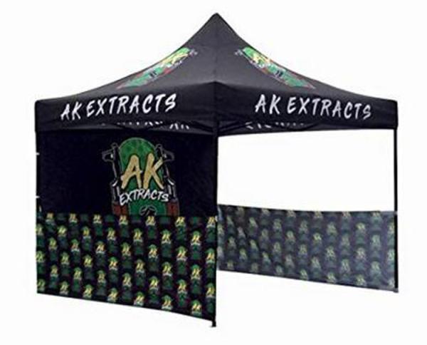 Advertising Outdoor Promotional Tents Simple Set Up With No Tools Required