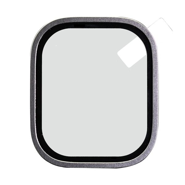 Protector de pantalla de relojes de vidrio de 49 mm de aleación de aluminio para relojes inteligentes