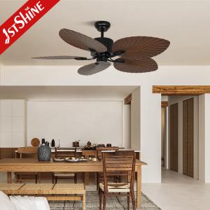 Baixo ruído Decorativo Tropical Grande fluxo de ar Economia de energia 5 lâminas