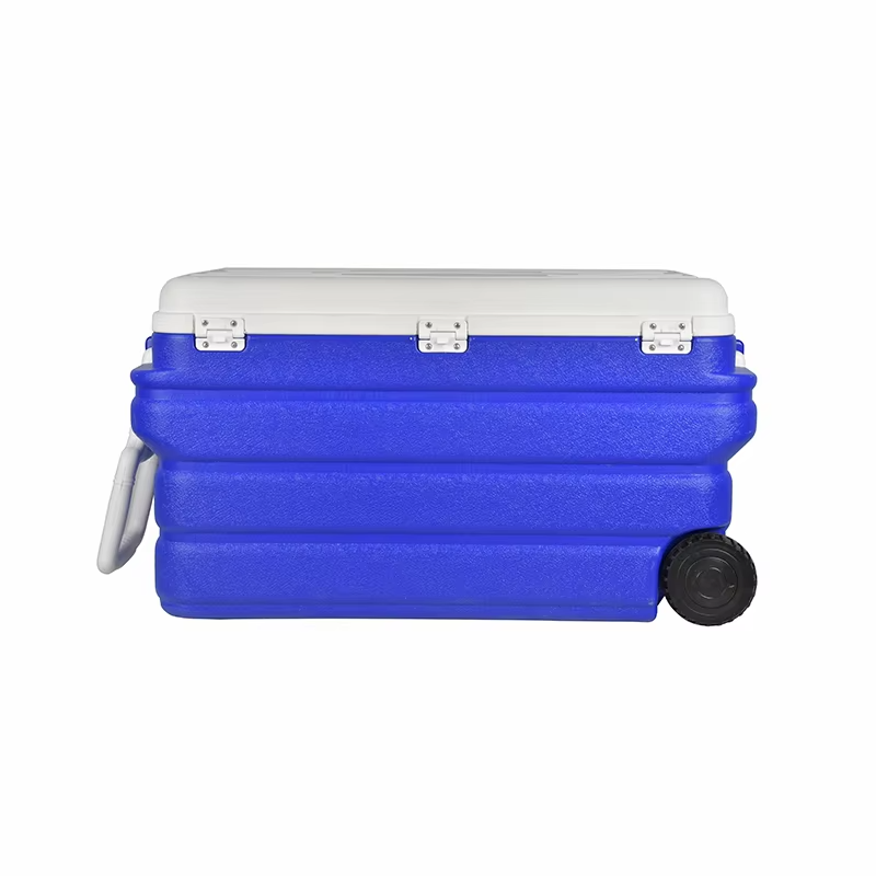 Insulated Large Capacity Custom 90L Liters Transport  Pu Foaming Hard Ice Chest Cooler Box