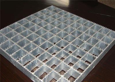 Powerful Open Steel Floor Grating , Anti Corrosion Welded Steel Bar Grating
