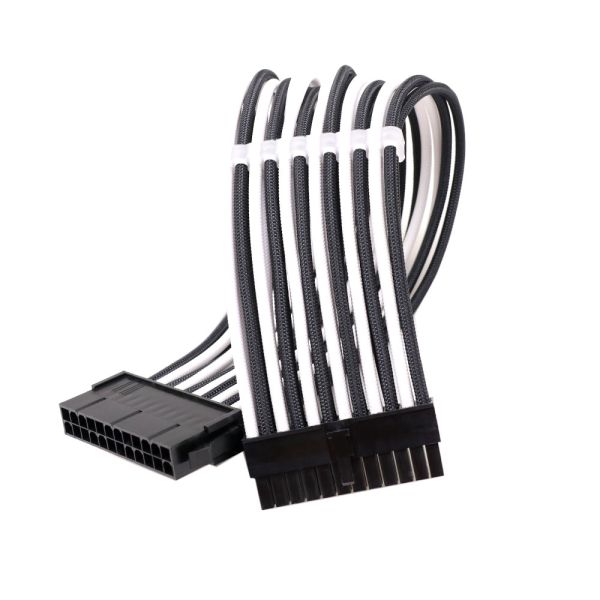 ATX 24Pin Male to Female softest extension cable Power Supply Motherboard Adapter Connector Cable Cord