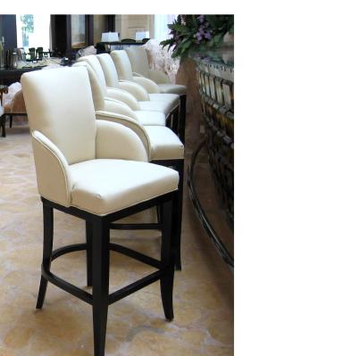 Vintga Salle Counter Hotel Bar Stools High Back For Kitchen Club