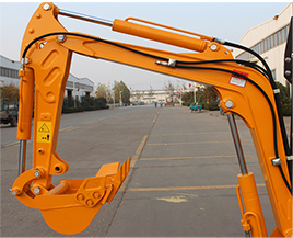 Micro Hydraulic Crawler Excavator For Small Works Low Oil Consumption