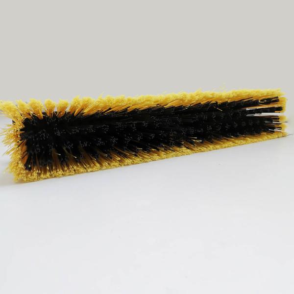 Steel Long Handle 11cm Dust Push Broom Multi Surface Floor Scrubber