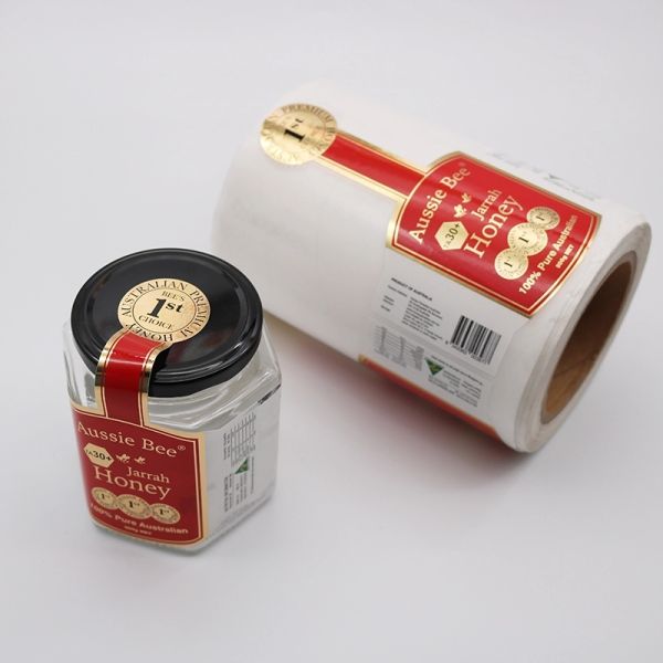 Packaging Adhesive Sticker Printing Supplement label, Custom Printed Health Food Label Sticker