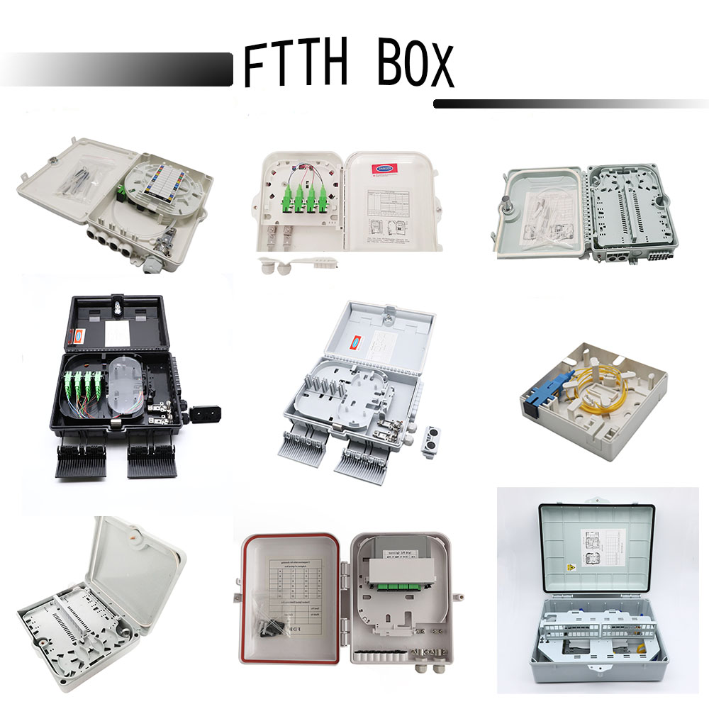 Распределение Ftb коробки прекращения Ftth оптического волокна IP65