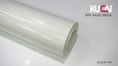 Pearl White Paint Protection Film TPU Color PPF 7.5 Mil Thickness Car Wrap Wholesale