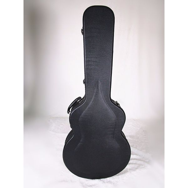 Pvc leather guitar case hard /dreadnought jumbo wooden case guitar