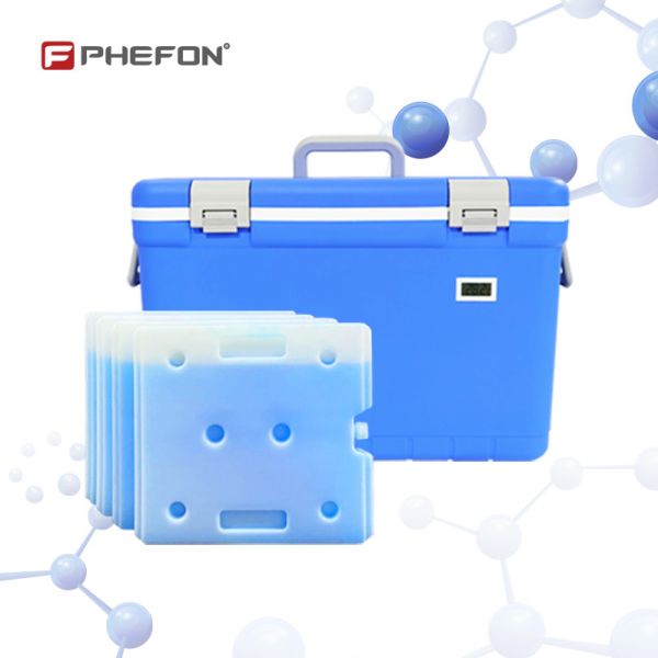Портативный охлаждающий ящик холодное хранилище ящик для медицины холодная цепь транспортировка 10L 12L 18L 35L
