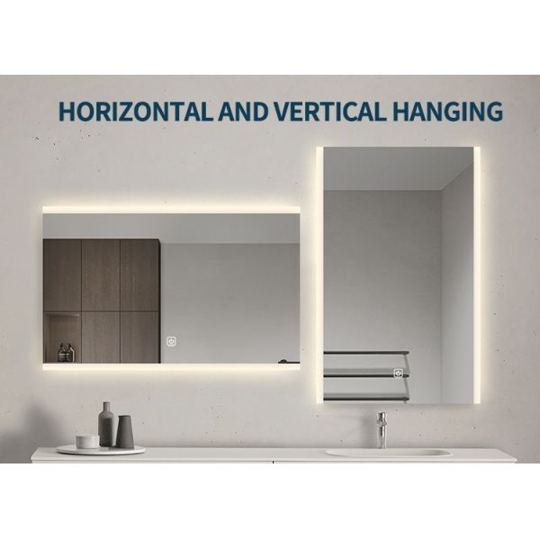 Shatterproof Wall Hung Vanity Mirror 60*80CM 70*90CM 75*100CM 75*120CM