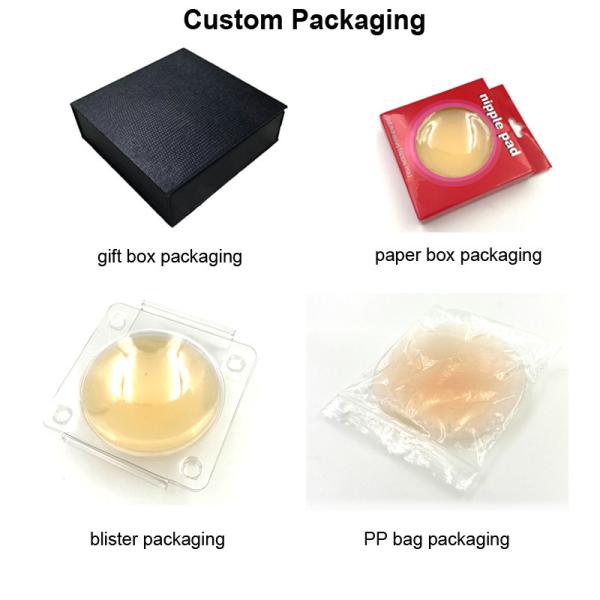 Invisible Tasteless Sticky Nipple Covers , Waterproof Adhesive Nipple Petals