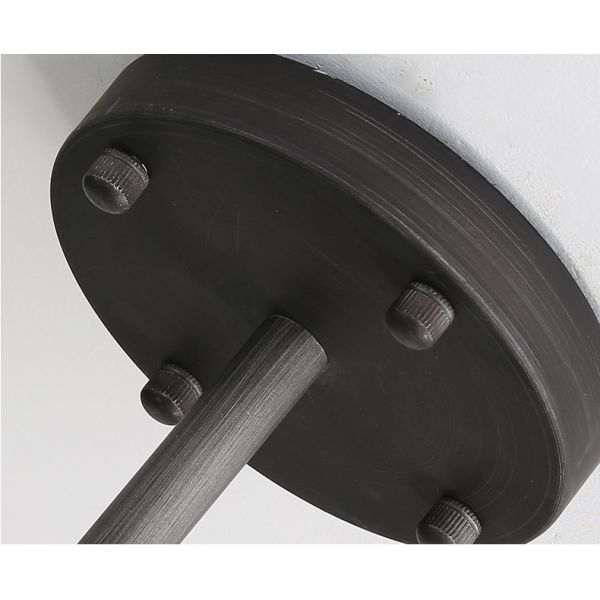 Декоративные лампы черной стреловидности серебряные современные вися корозию светильников Rustproof анти-