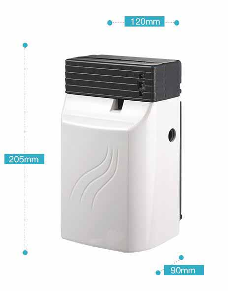 Plastic Battery Operated Scent Dispenser High Durability For Bathroom / Toilet