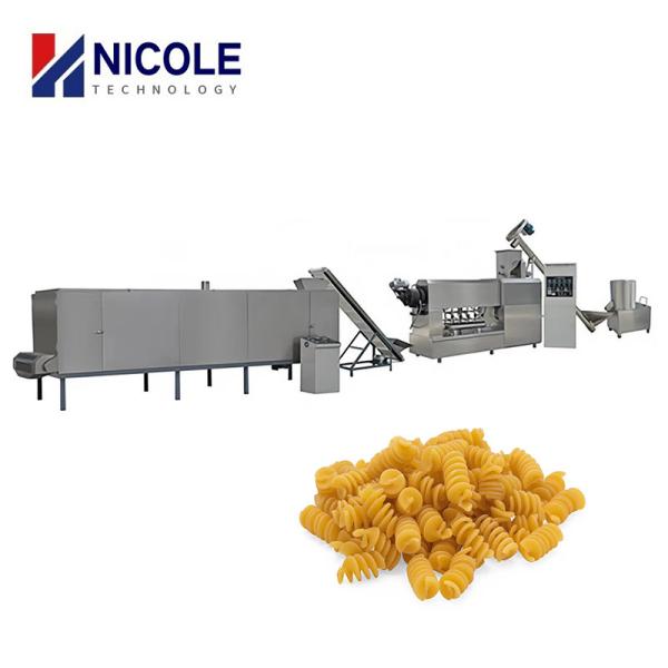 Linha de produção longa industrial elétrica 200kg/H da extrusão do macarrão da massa de Itália do corte