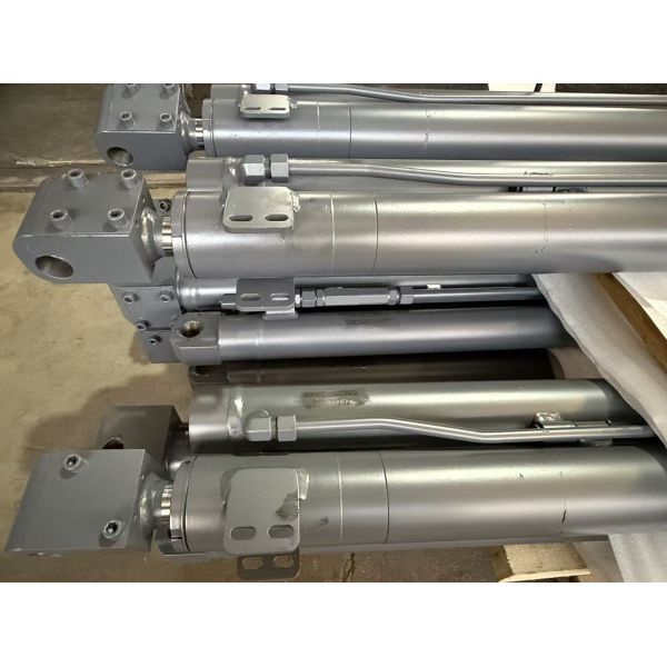 ODM OEM Parallel Type Two Stage Hydraulic Double Acting Cylinder Steel Hard Chrome Plated