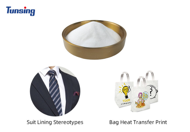 White Polyamide Powder PA Hot Melt Adhesive Powder for Screen Printing