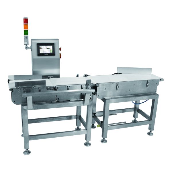 General Purpose Automatic Check Industrial Checkweigher Swing Arm