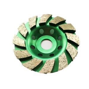O laser 4inch de alta qualidade soldou a roda de 105mm Diamond Segmented Turbo